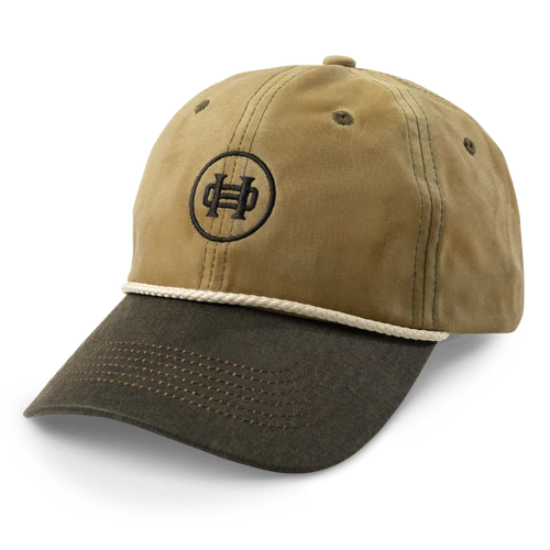Old Gold Icon Embroidered Waxed Hat (Heybo)