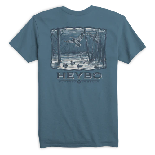 Mallards in Timber SS Tee (Heybo)