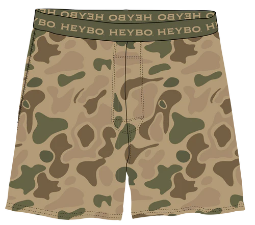 Traditions Camo Olive Performance Boxer (Heybo)