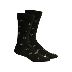 Black Hyde Socks (Brown Dog)