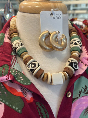 Fall - Statement Necklace (Black)