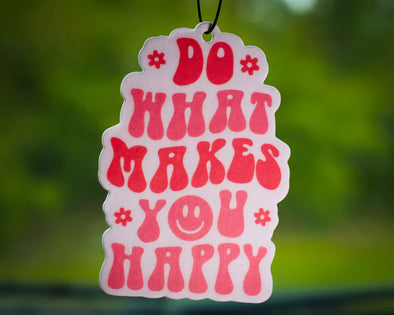 Happy air freshener