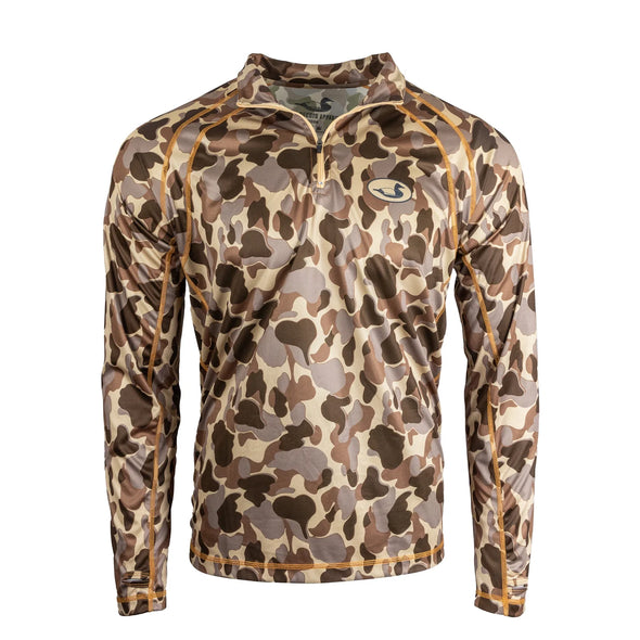 Dixie Decoy Frogskin Camo 1/4 Zip