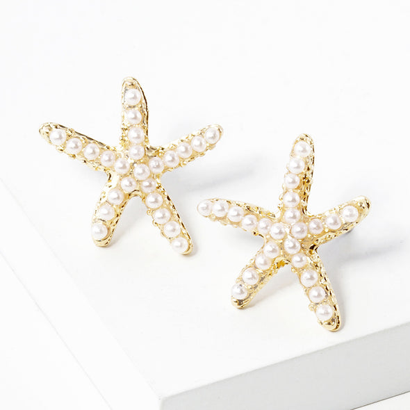 Starfish Stud Earrings