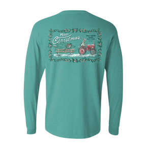 Merry Christmas from the Farm LS Tee