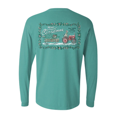 Merry Christmas from the Farm LS Tee