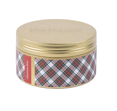 Christmas Bliss Holiday 3 Wick Tin Candle