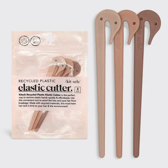 Eco-Friendly Elastic Cutters 3pc Set - Multi-Coloured