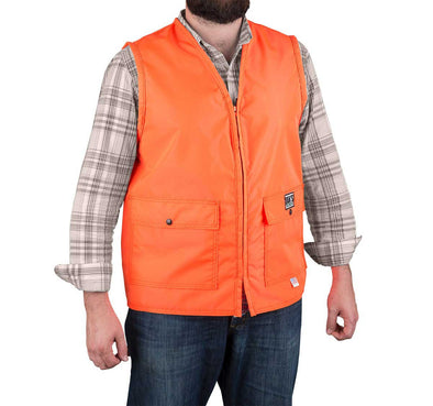 Heavy Duty Blaze Orange Vest