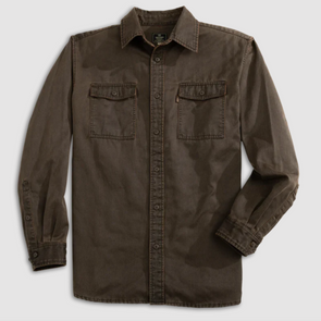 Brown Keel Antique Cotton Button Down
