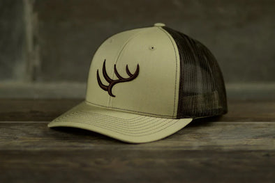 Hunt to Harvest Signature Hat - Khaki & Coffee