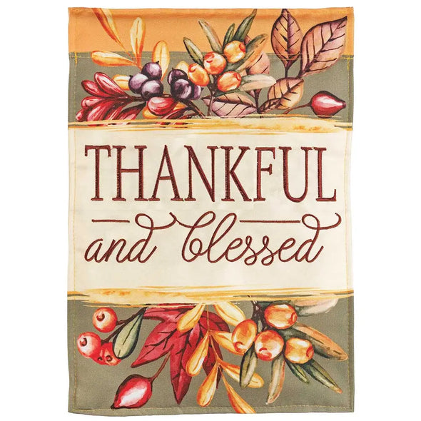 Thankful and Blessed Double Applique