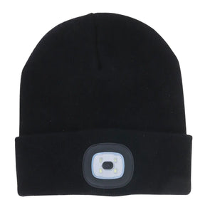 Black Night Scope Rechargeable Led Beanie