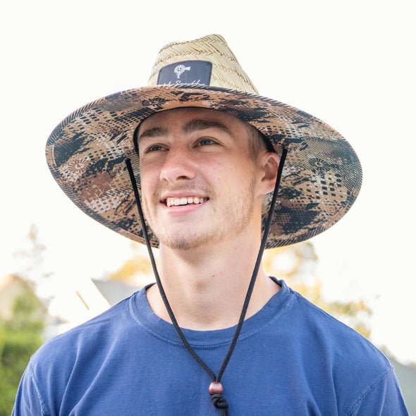New Age Camo - Straw Hat