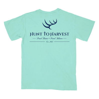 Hunt to Harvest - Signature Logo Tee-Mint