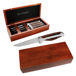 STEAKHOUSE - 4PC ROSEWOOD STEAK KNIFE SET