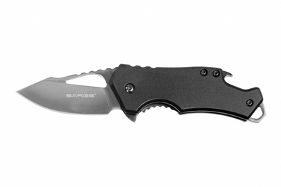 Black Fuse - Black Pocket Knife & Bottle Opener