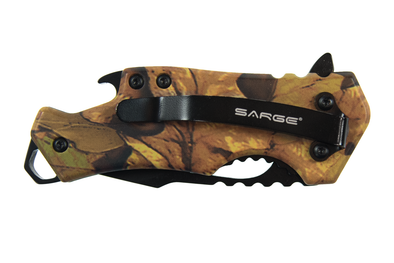 Camo Fuse - Pocket Knife & Bottle Opener