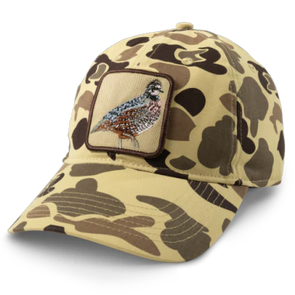Embroidered Quail Patch Hat (Heybo)