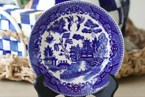 Blue Willow Desert Plate