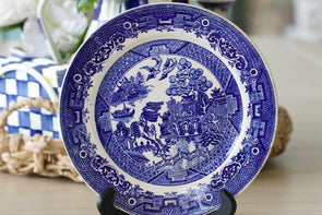 9" Blue Willow Plate