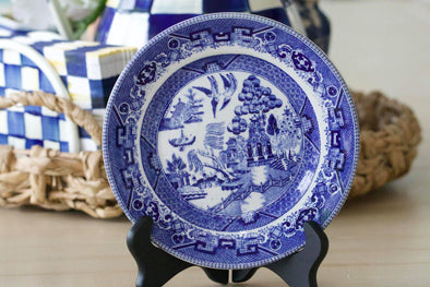 Buffalo China Blue Willow Dessert Plate