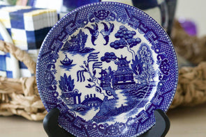 Blue Willow Desert Plate