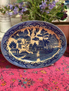 Japan Blue Willow Platter 13"