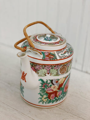 Rose Medallion Teapot