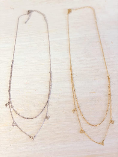 Layered Love Necklace