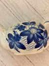 Blue and White Teapot Wall Pocket