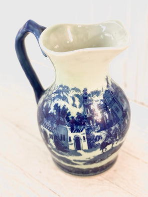 Flow Blue Pitcher (9")