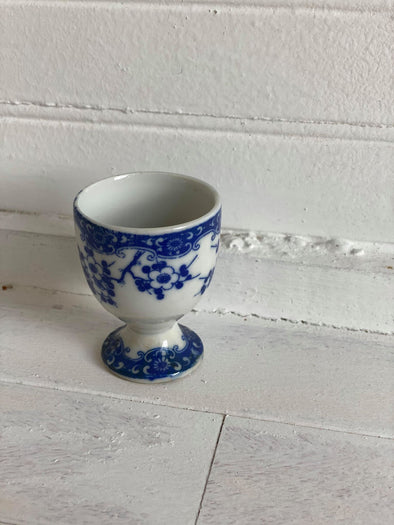 Blue and White Egg Cup