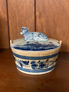 Delft Butter Dish