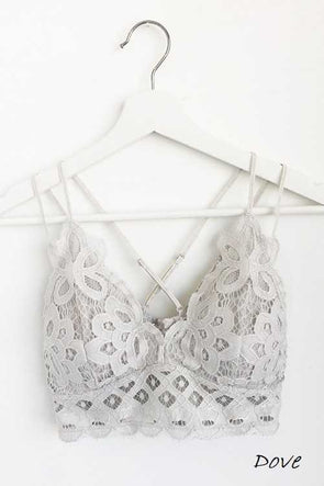 SCALLOPED LACE CAMI (2 color options)
