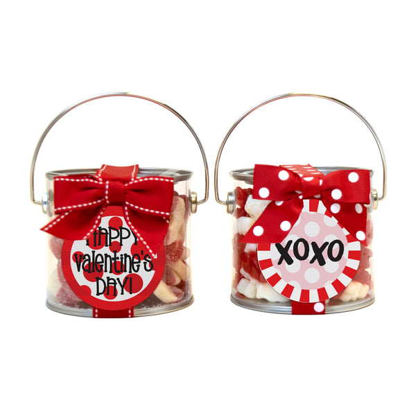 Valentine Candy Mini Paint Cans