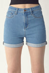 Risen Medium Wash Rolled Shorts (S-L)