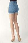 Risen Medium Wash Rolled Shorts (S-L)