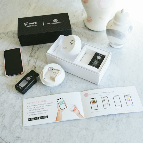 Pura+Bridgewater Smart Home Diffuser - Sweet Grace & Afternoon Retreat