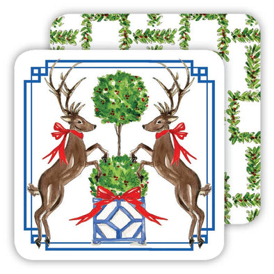 Chinoiserie Deer Coasters