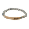 Faith Natural Stone Faith Bracelet (2 Colors)