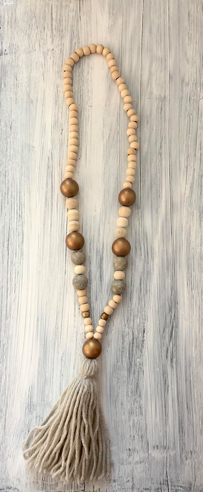 Grace's Cork Bead Necklaces