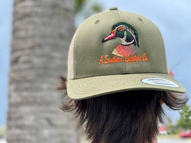 Wood Duck Retro Hat