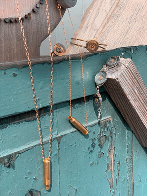 30'" Adjustable Bullet Necklace