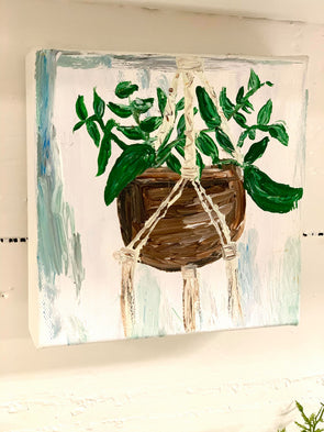 Hanging Basket Painting