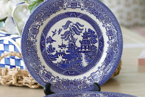 Blue Willow Dinner Plates 10"