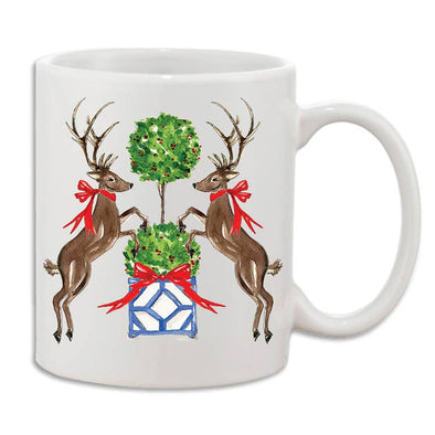 Chinoiserie Deer Coffee Mug