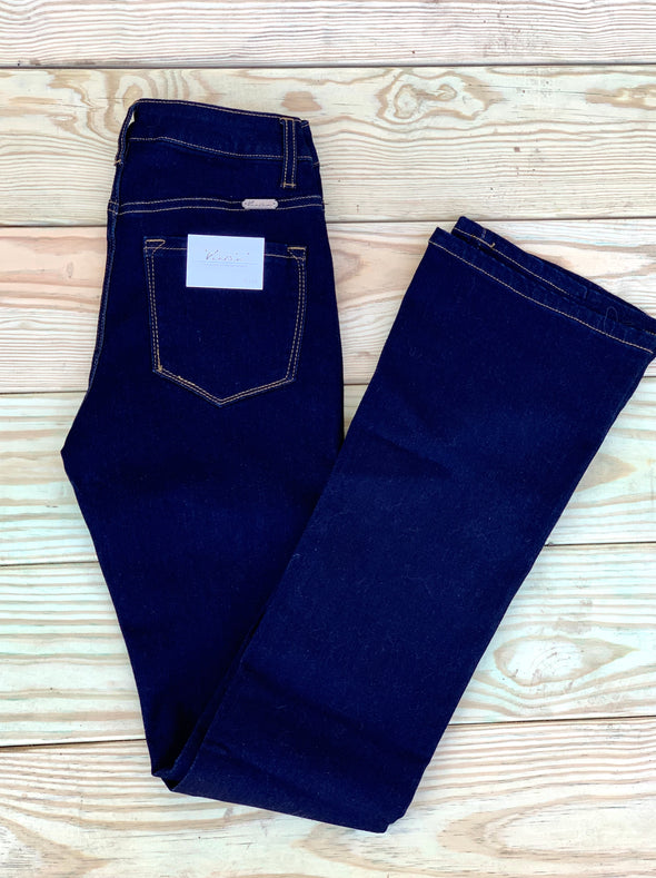 Dark Wash Bootcut KanCans