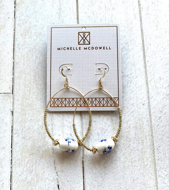Michelle McDowell Summerlin Gold Earrings