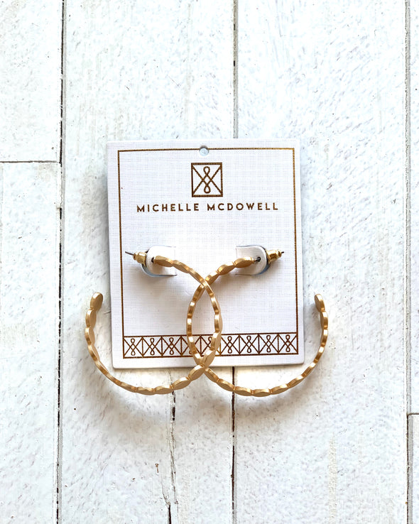 Michelle McDowell Bordeaux Earrings